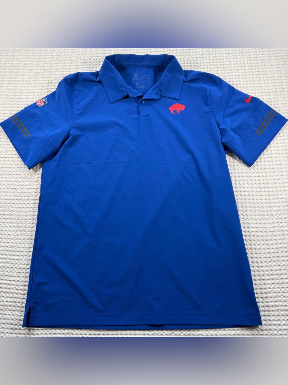 🚫SOLD - NO AVAILABLE Nike Buffalo Bills NFL On Field Dri-FIT Polo Shirt Blue